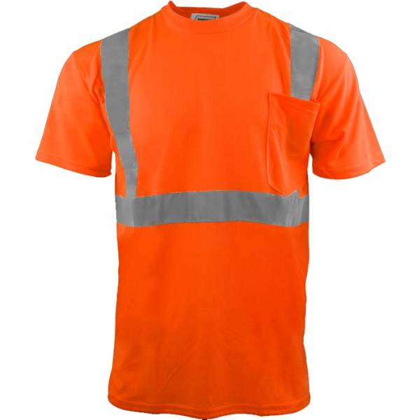 Class 2 Orange T-shirt W/pocket